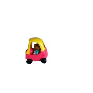 Little Tikes COZY COUPE CAR‎ w/ Driver 3" - 2003 -Excellent Condition